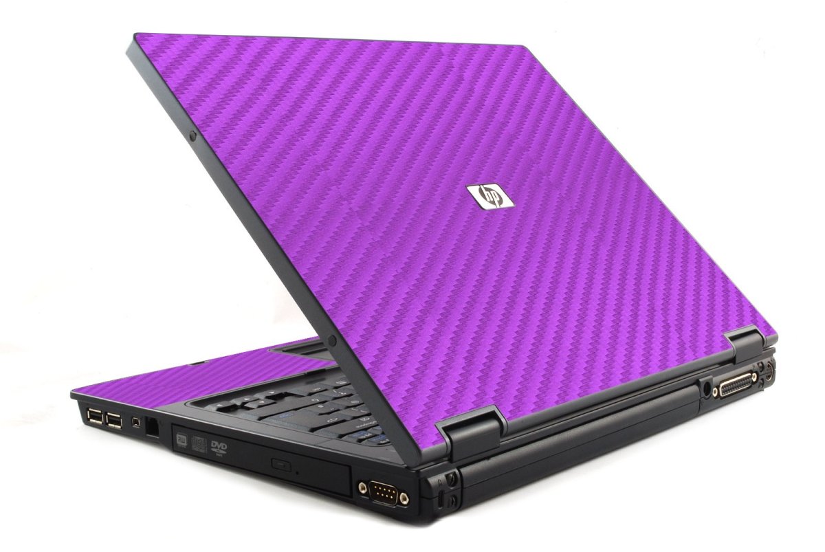 HP Compaq NC6400 PURPLE CARBON FIBER Laptop Skin