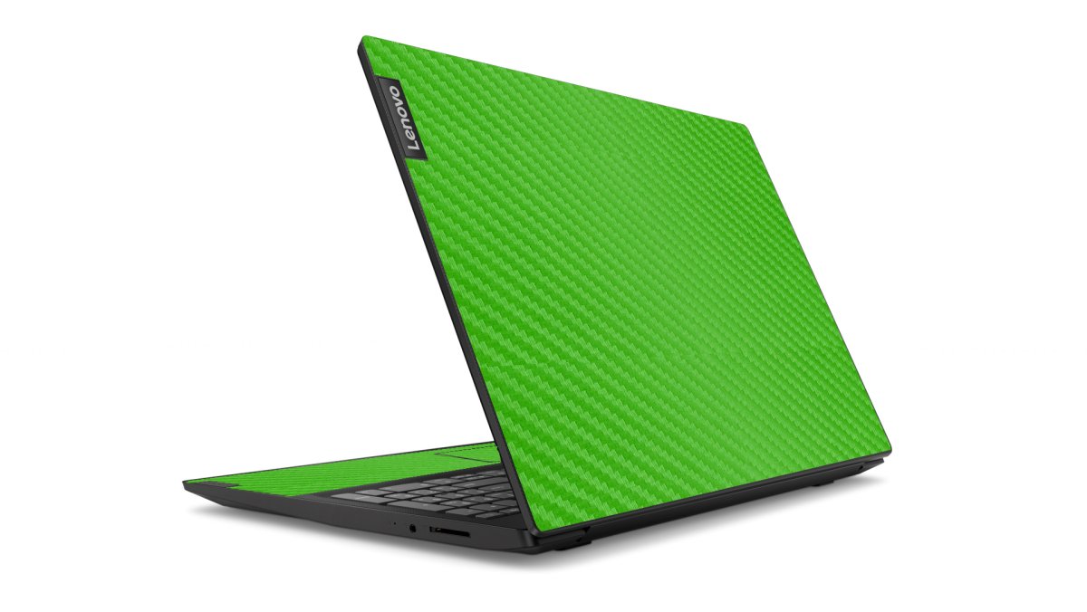 IdeaPad 15 S145 GREEN CARBON FIBER Laptop Skin
