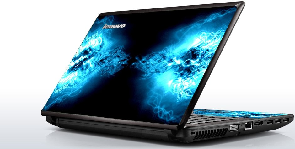 Essential G570 BLUE PLASMA Laptop Skin