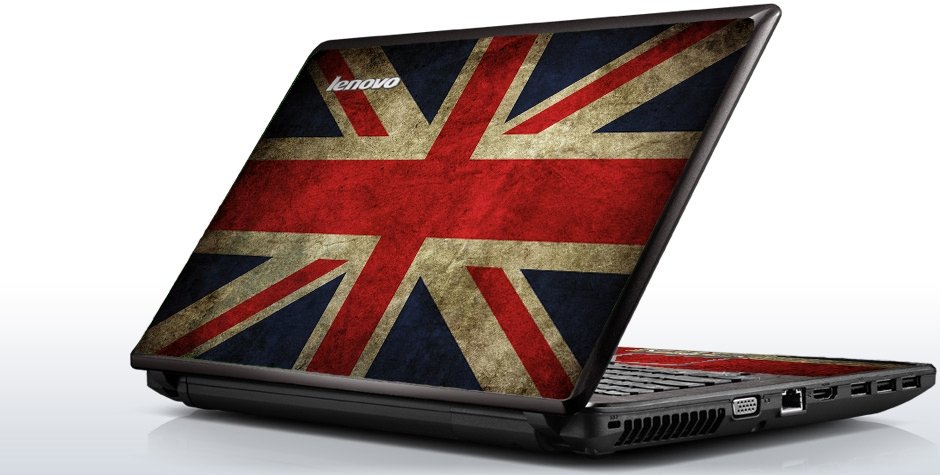 Essential G570 BRITISH FLAG Laptop Skin