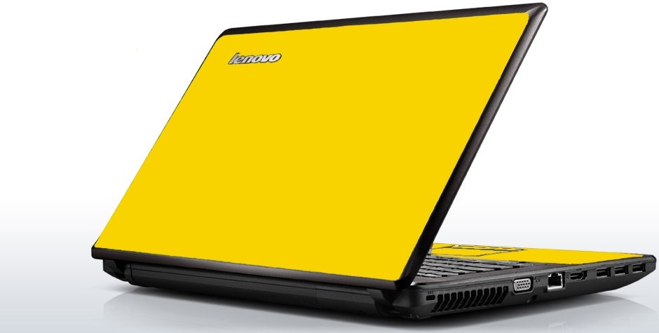 Essential G570 YELLOW Laptop Skin
