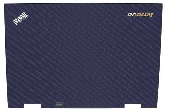 ThinkPad X1 CARBON HYBRID CN1515564554AREZ BLUE CARBON FIBER Laptop Skin