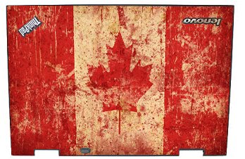 ThinkPad X1 CARBON HYBRID CN1515564554AREZ CANADIAN FLAG Laptop Skin