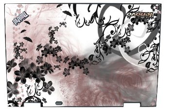 ThinkPad X1 CARBON HYBRID CN1515564554AREZ FLOWERS AND UMBRELLAS Laptop Skin