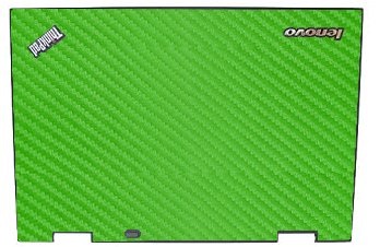 ThinkPad X1 CARBON HYBRID CN1515564554AREZ GREEN CARBON FIBER Laptop Skin