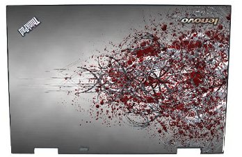 ThinkPad X1 CARBON HYBRID CN1515564554AREZ TRIBAL GRUNGE Laptop Skin