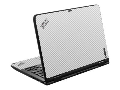 IBM/Lenovo ThinkPad Yoga 11E G5 WHITE CARBON FIBER Laptop Skin