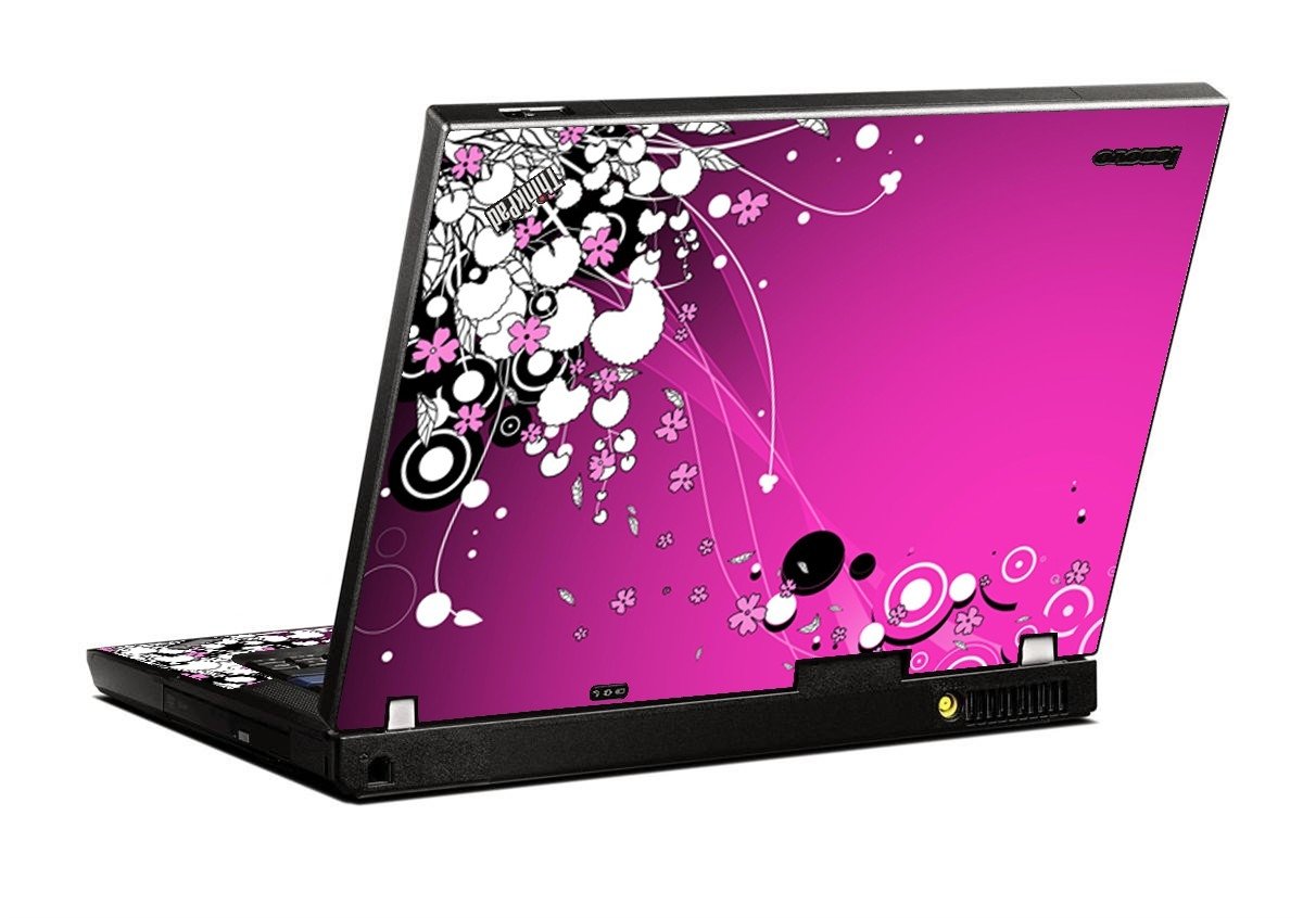 ThinkPad R500 PINK FLOWERS Laptop Skin