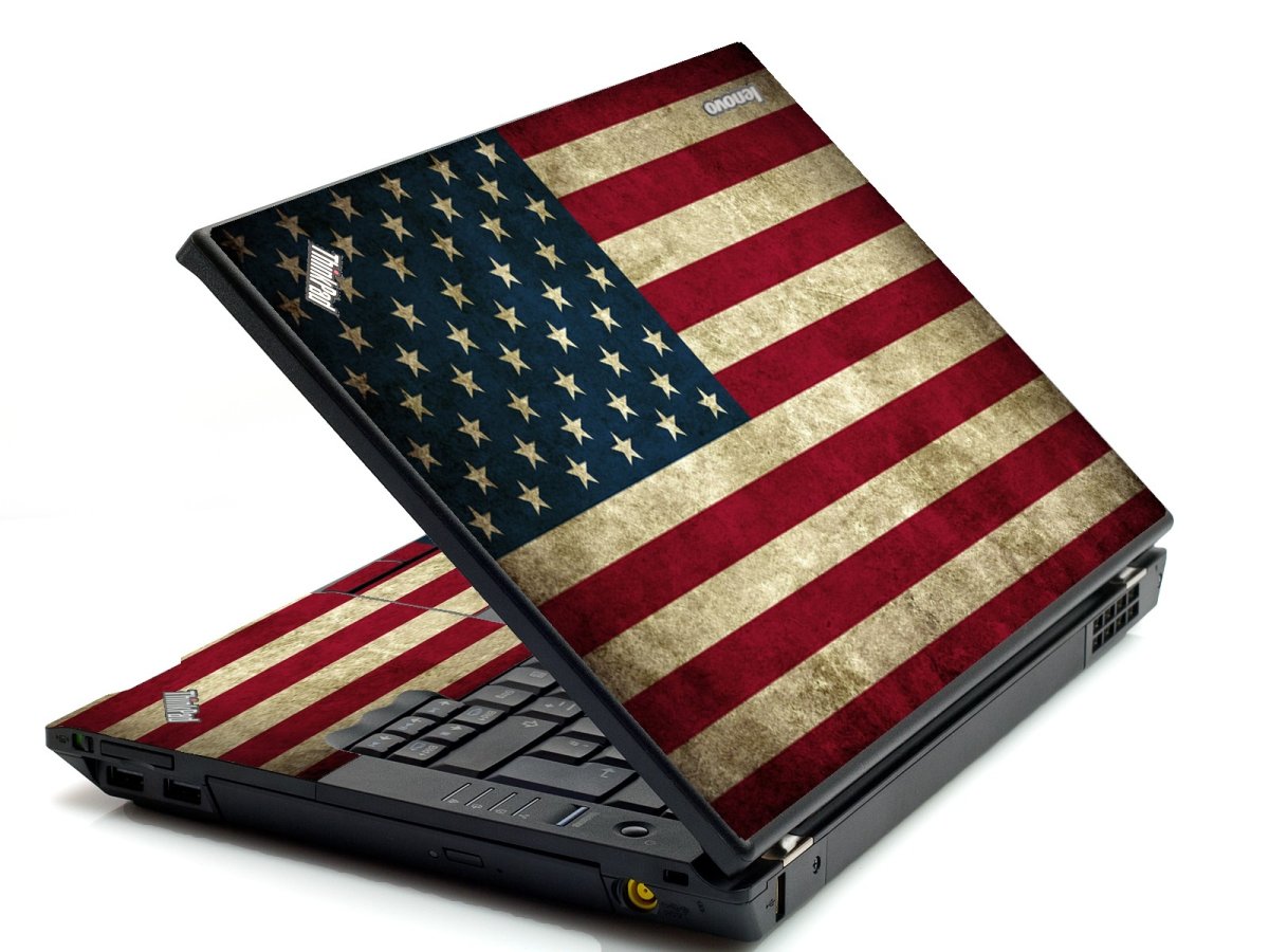 ThinkPad W520 AMERICAN FLAG Laptop Skin