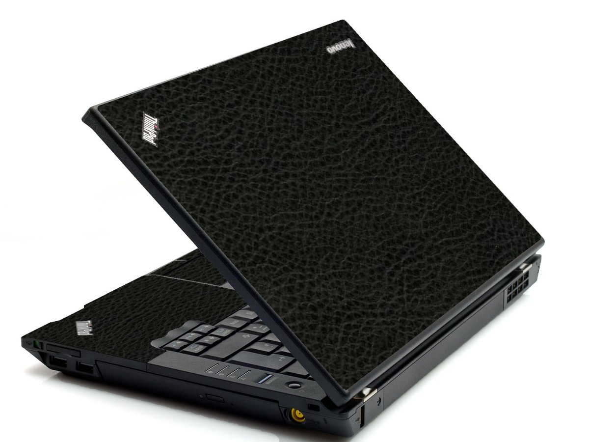 ThinkPad W520 BLACK LEATHER Laptop Skin
