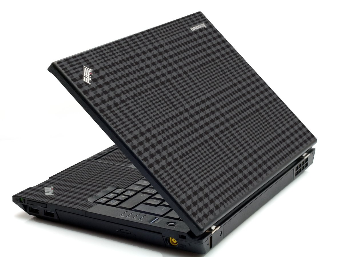 Lenovo Edge 15 BLACK PLAID Laptop Skin