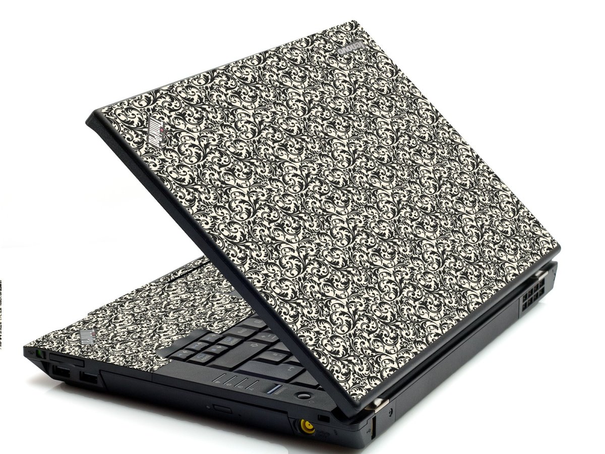 Black Versailles IBM Sl400 Laptop Skin