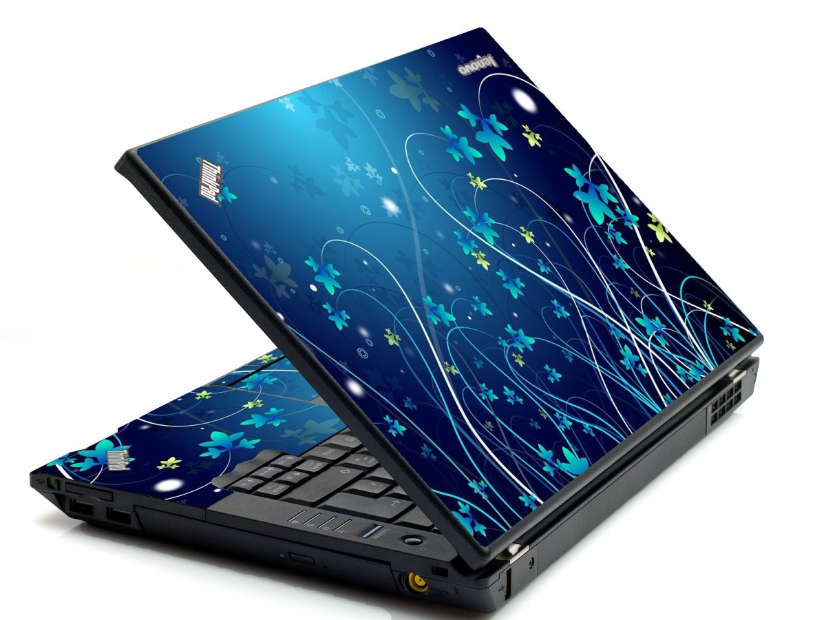 ThinkPad L420 BLUE FLOWERS Laptop Skin