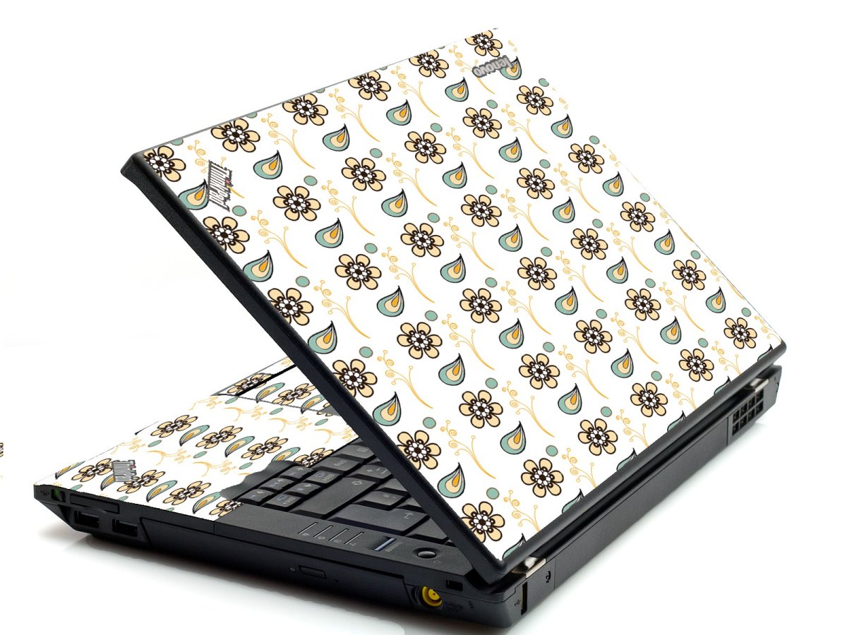 Fun Floral IBM Sl400 Laptop Skin