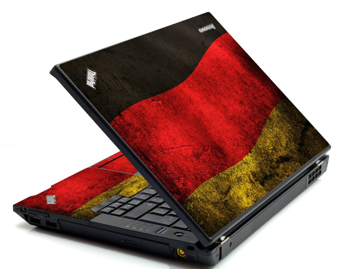 German Flag IBM Sl400 Laptop Skin