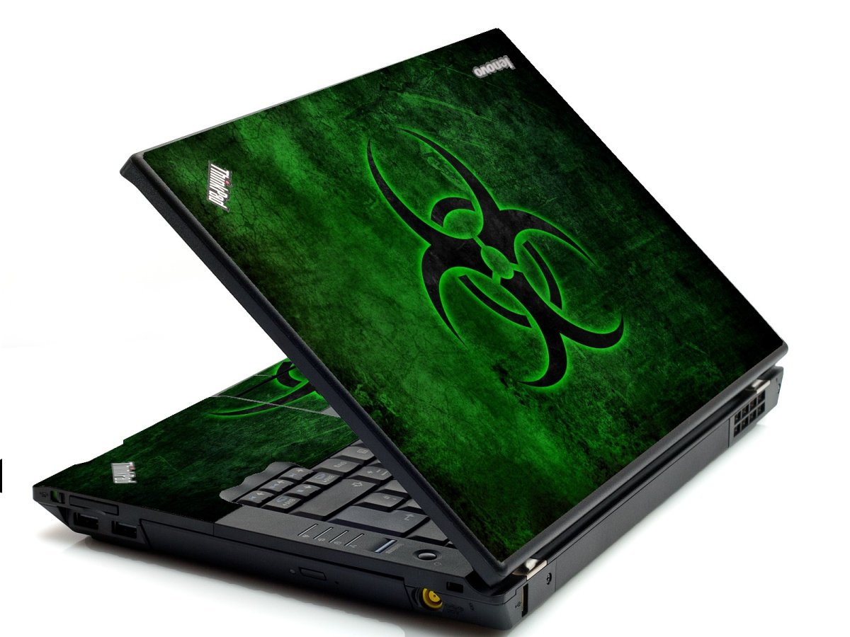 Lenovo Edge 15 GREEN BIOHAZARD Laptop Skin
