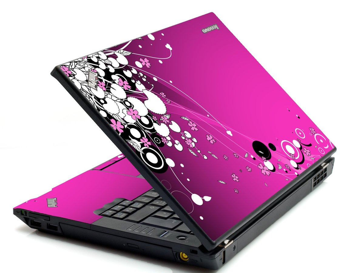 Lenovo Edge 15 PINK FLOWERS Laptop Skin