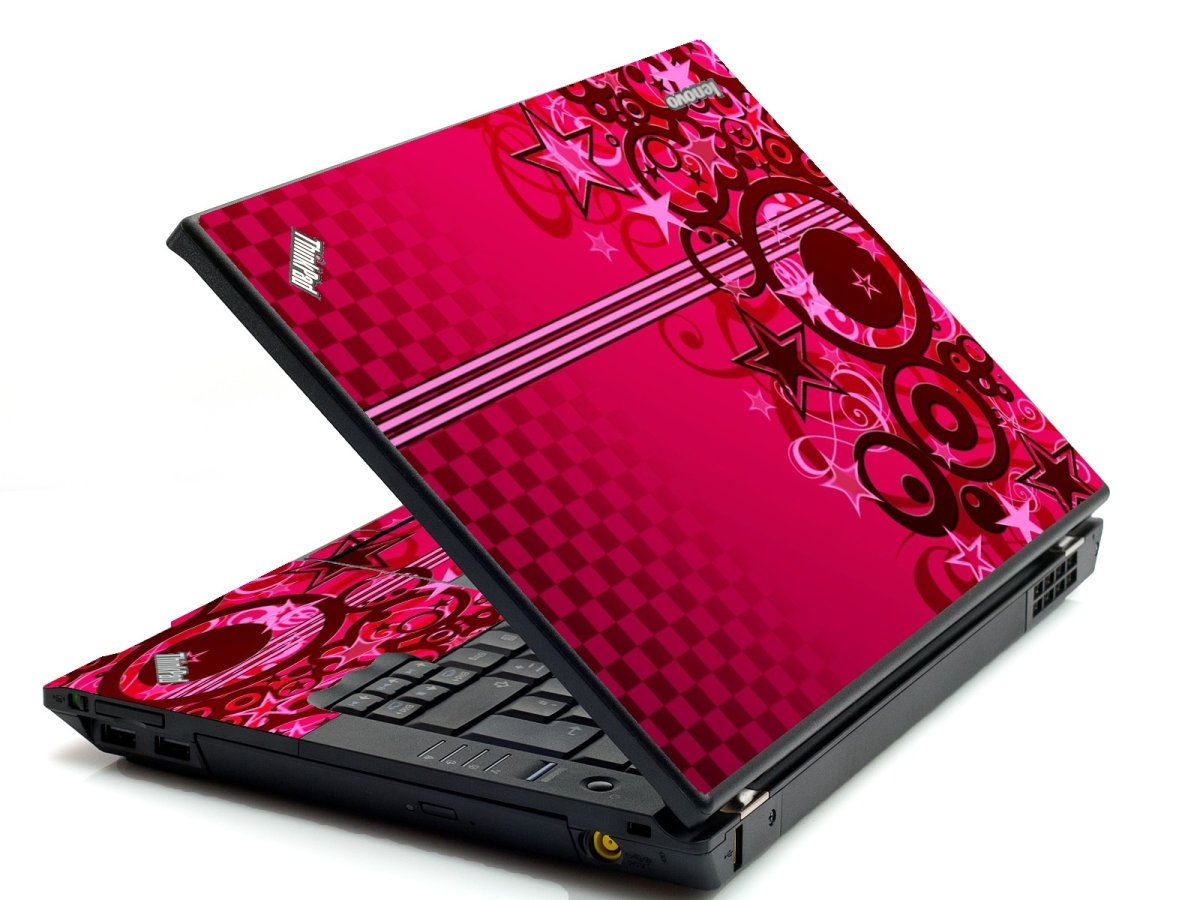 ThinkPad W520 PINK GRUNGE STARS Laptop Skin
