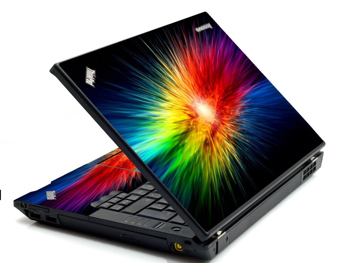 ThinkPad W520 RAINBOW BURST Laptop Skin