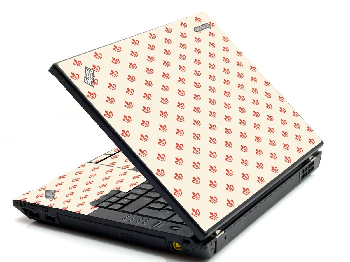 White And Pink Versailles IBM Sl400 Laptop Skin