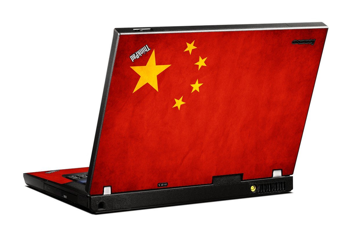 Flag Of China IBM T400 Laptop Skin