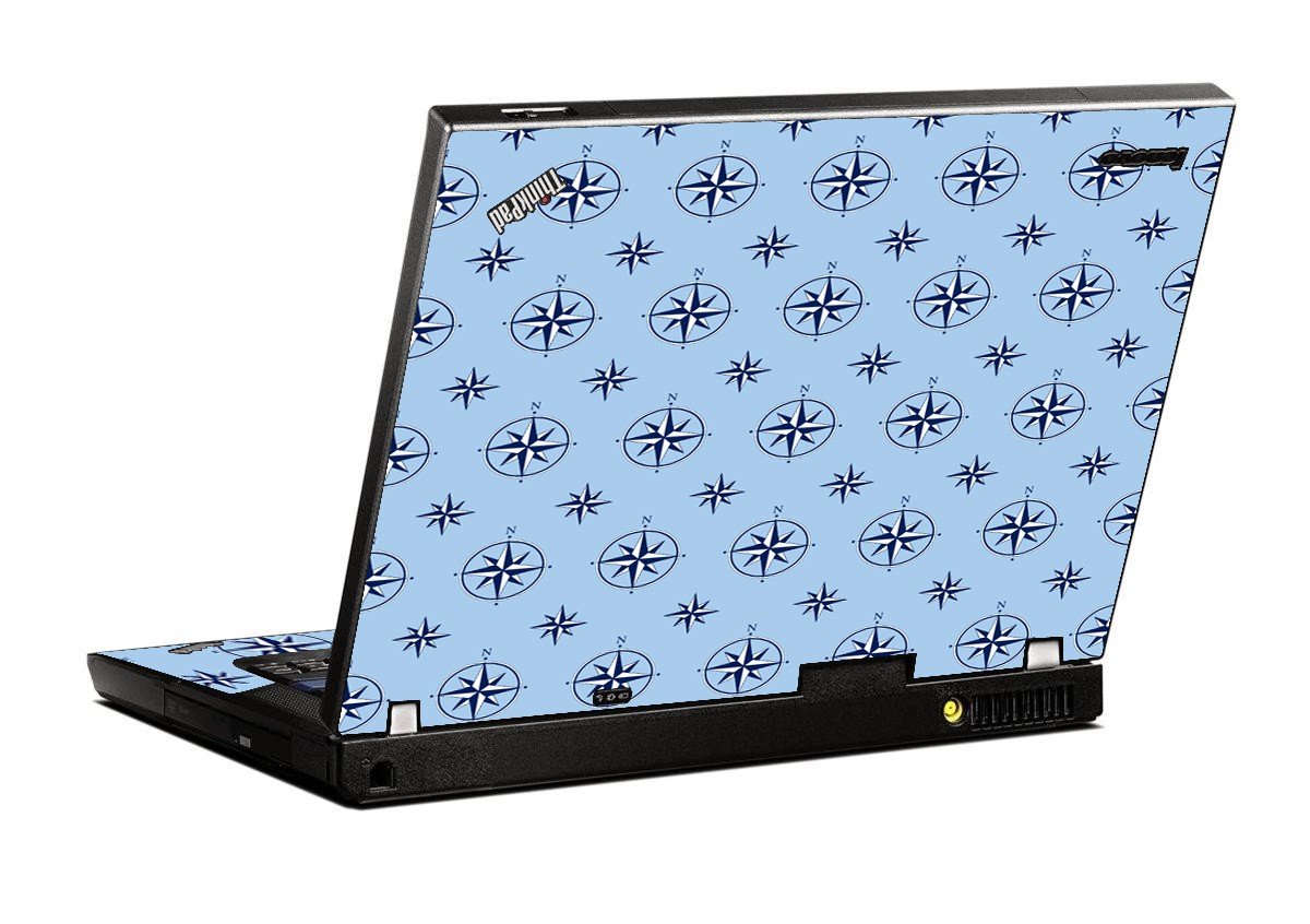 Nautical Blue IBM T400 Laptop Skin