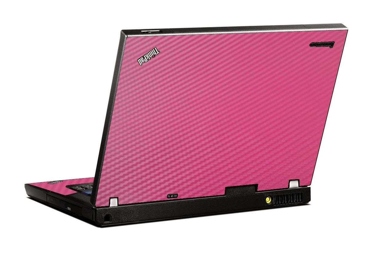 Pink Carbon Fiber IBM T400 Laptop Skin