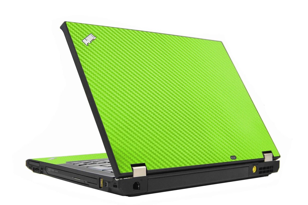 ThinkPad X201 GREEN CARBON FIBER Laptop Skin