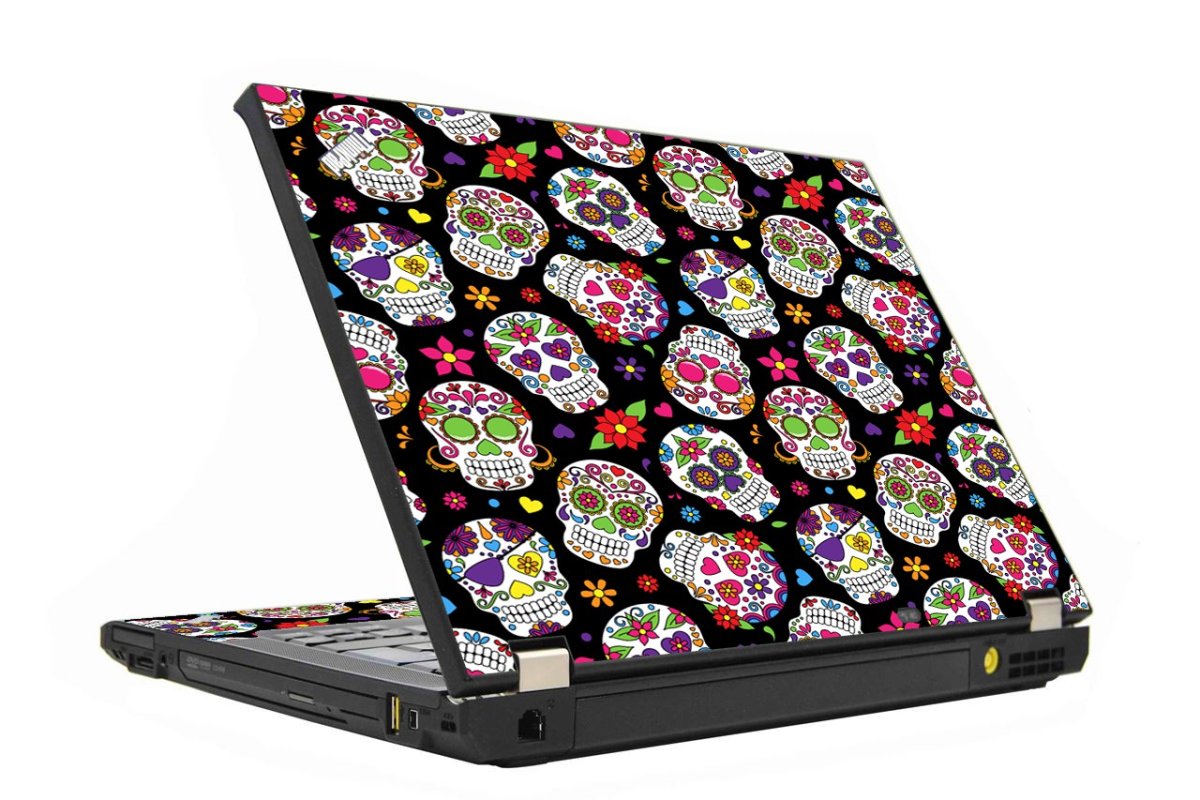 Sugar Skulls IBM T410 Laptop Skin