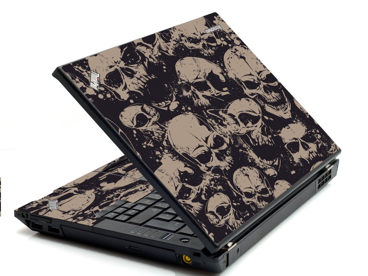 Grunge Skulls IBM T420 Laptop Skin