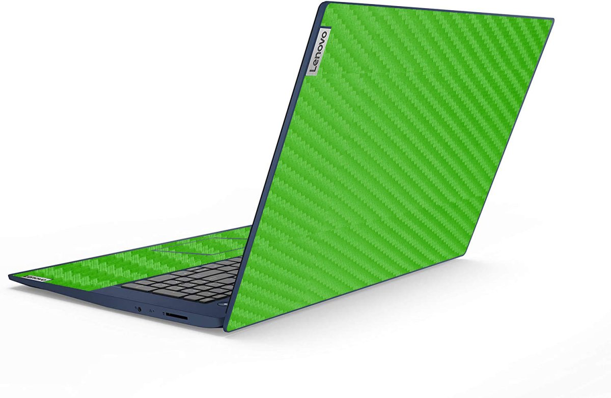 IdeaPad 3 17IIL05 GREEN CARBON FIBER Laptop Skin