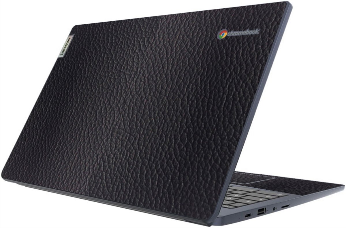 IdeaPad 3 Chrome 15IJL6 BLACK LEATHER Laptop Skin