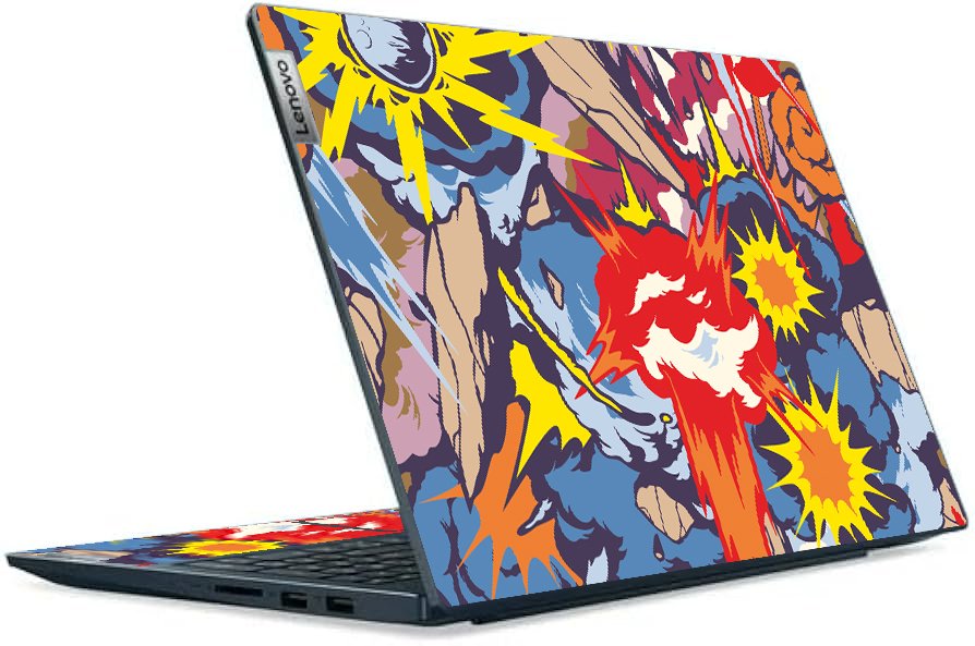 IdeaPad 5-15ABA7 COMIC EXPLOSIONS Laptop Skin