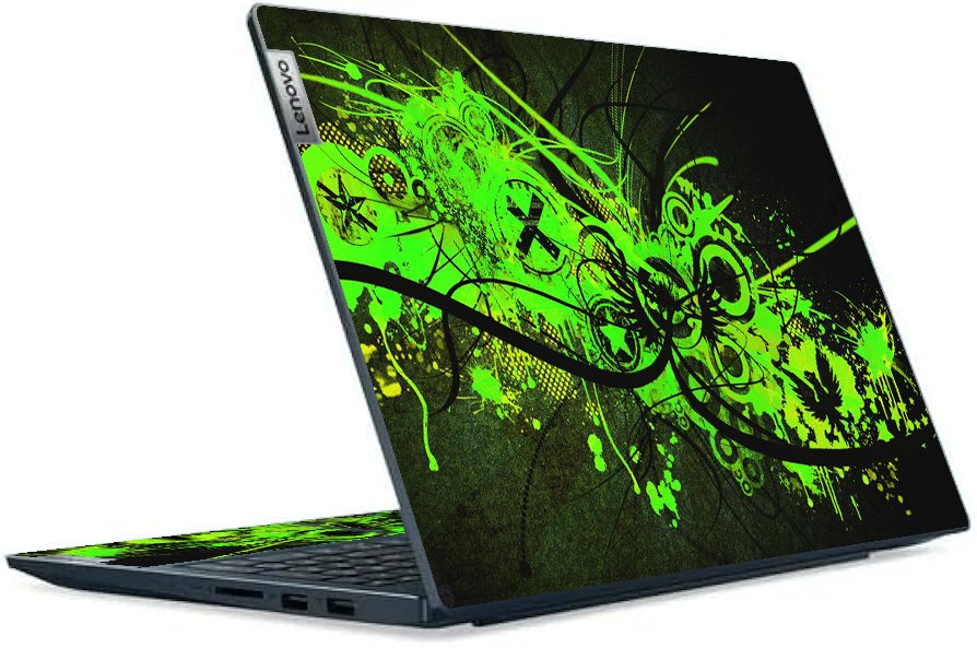 IdeaPad 5-15ABA7 GRAFFITI GREEN Laptop Skin
