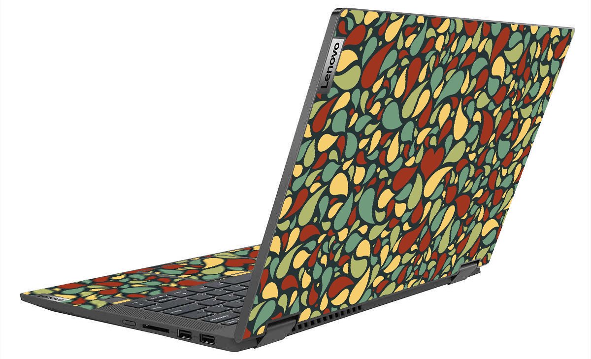 IdeaPad Flex 5 14ITL05 MOSAIC PETALS Laptop Skin