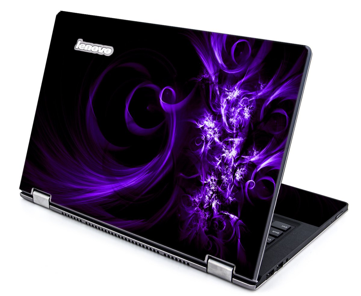 IdeaPad Yoga 13 PURPLE SPIRAL Laptop Skin