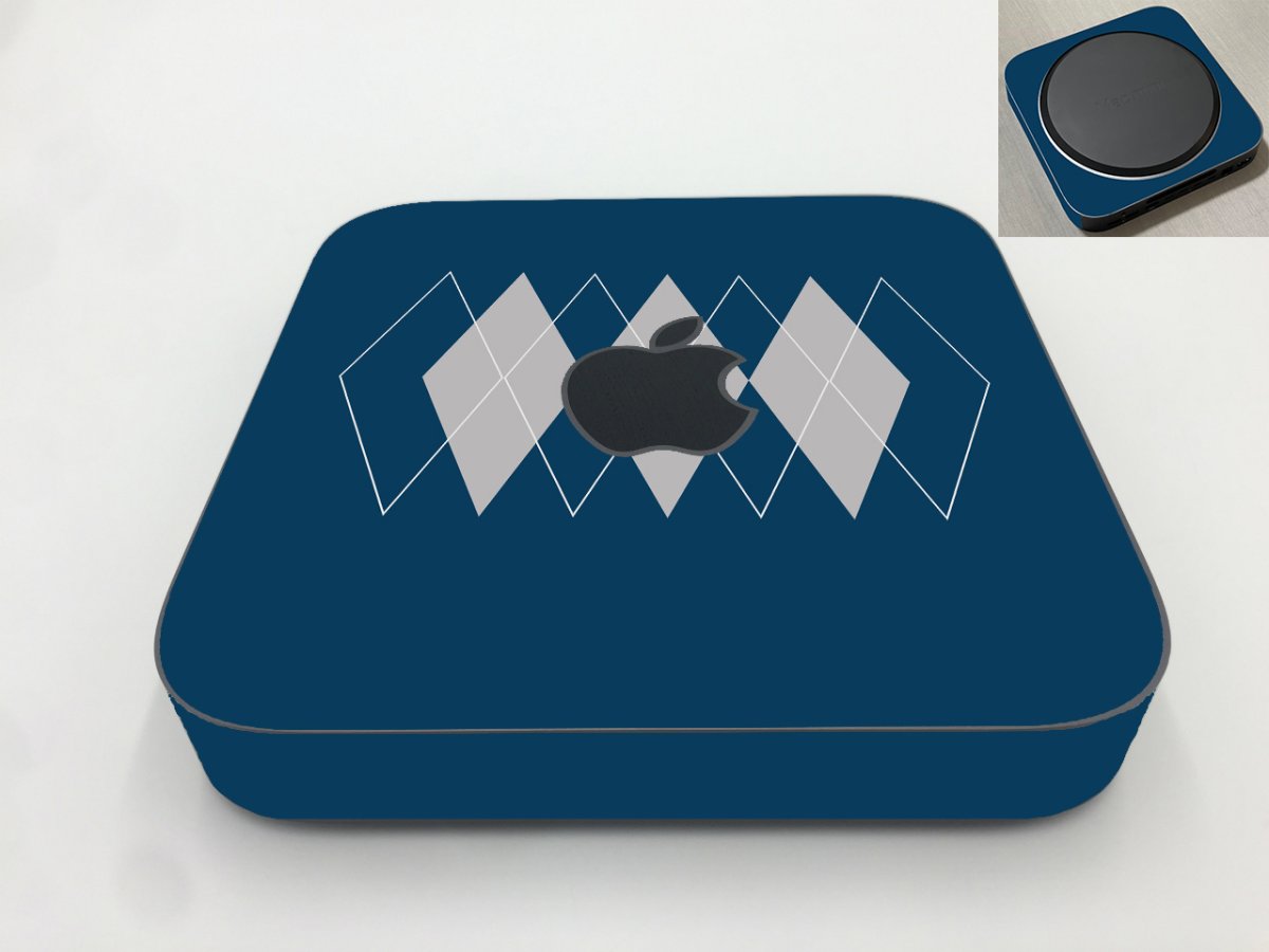 Apple iMac Mini M2  A2686 ARGYLE Laptop Skin