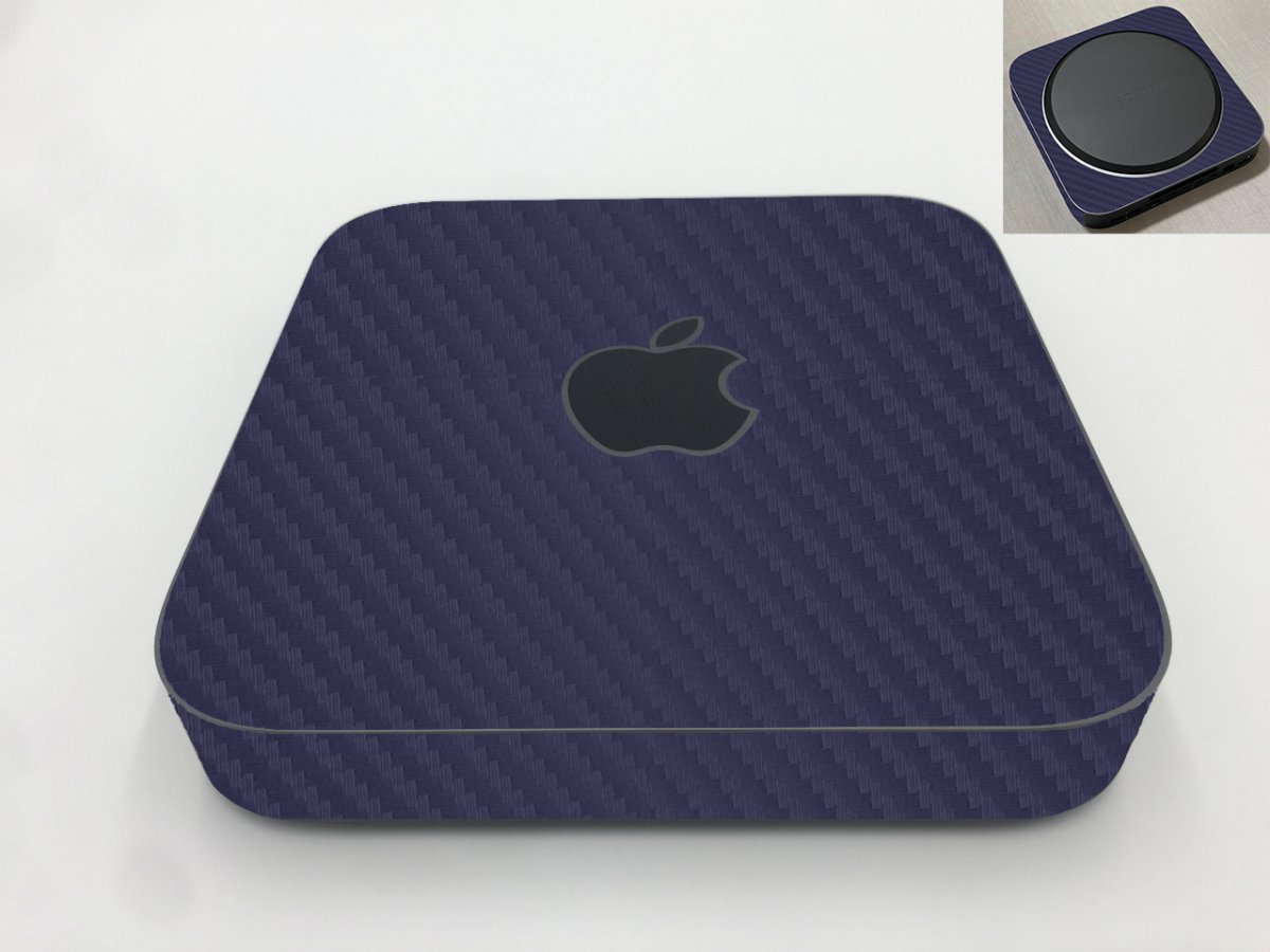 Apple iMac Mini A1993 BLUE CARBON FIBER Laptop Skin