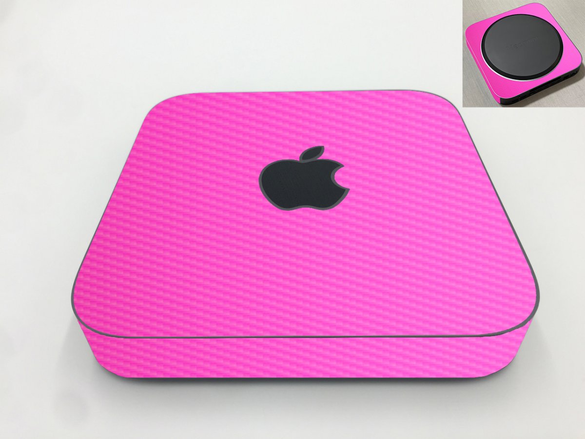 Apple iMac Mini A1993 PINK CARBON FIBER Laptop Skin