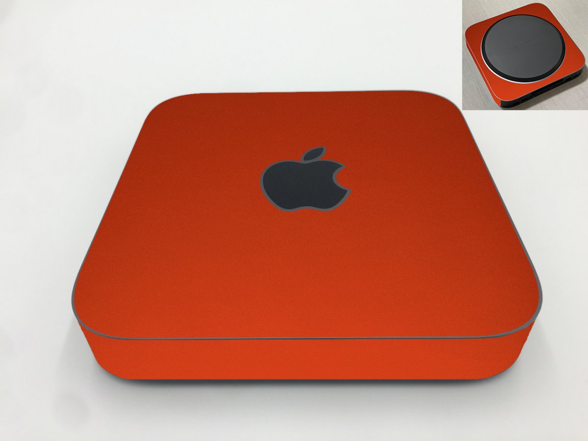 Apple iMac Mini M2  A2686 CHROME RED Laptop Skin