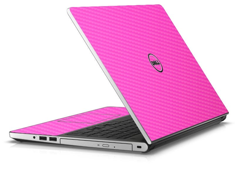 Dell Inspiron 14 5458 PINK CARBON FIBER Laptop Skin