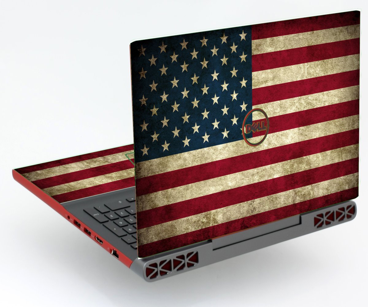 Dell Inspiron 15 7568  AMERICAN FLAG Laptop Skin