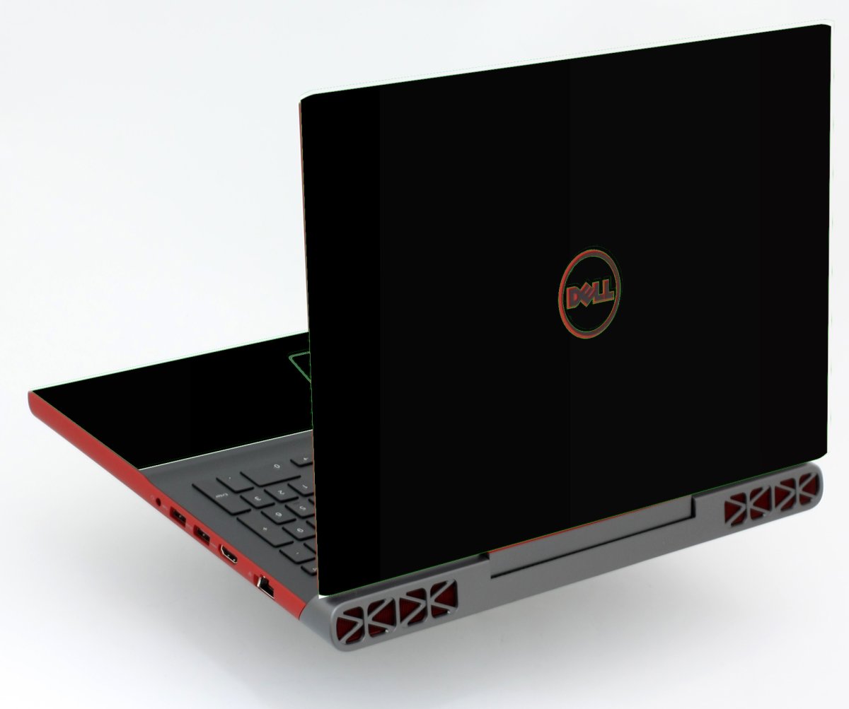 Dell Inspiron 15 7568  BLACK Laptop Skin