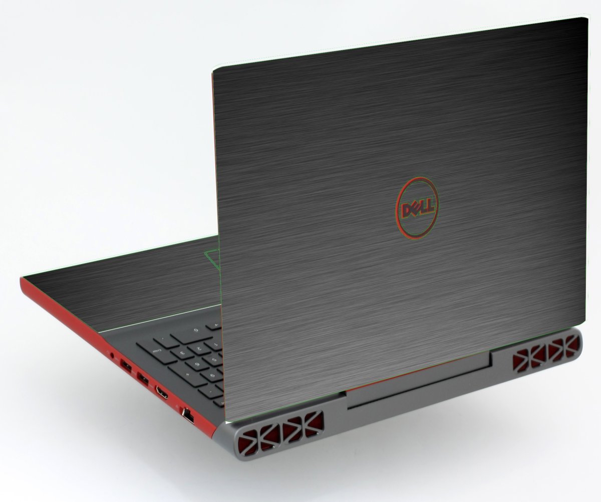 Dell Inspiron 15 7568  MTS#3 GUN METAL Laptop Skin