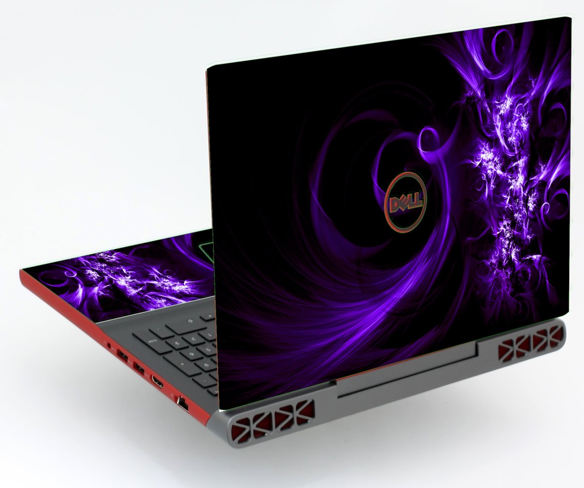 Dell Inspiron 15 7567  PURPLE SPIRAL Laptop Skin