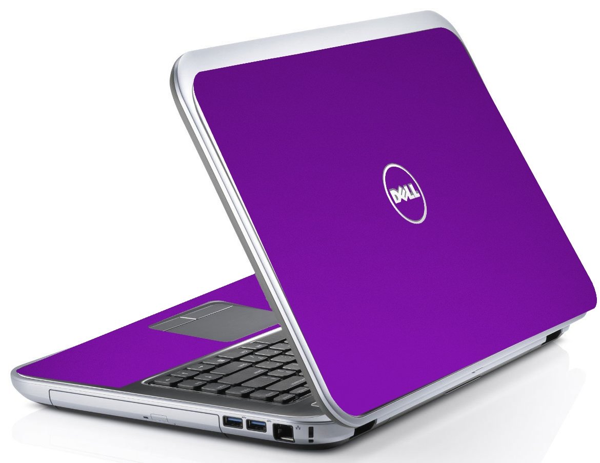 Dell Inspiron 15R CHROME PURPLE Laptop Skin