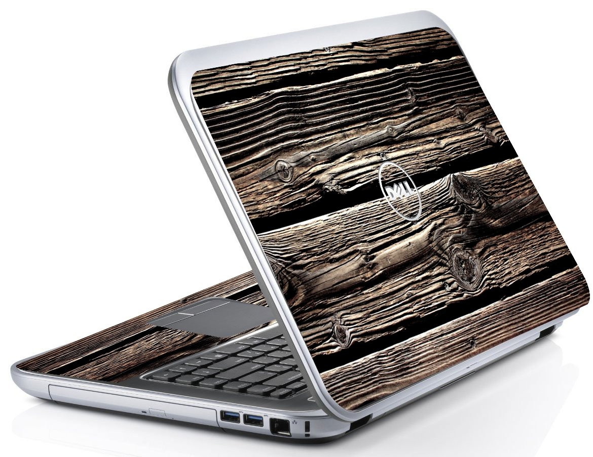 Dell Inspiron 15R WOOD Laptop Skin