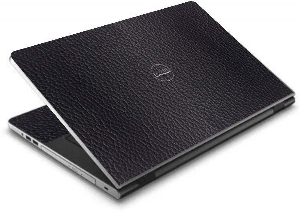 Dell Inspiron 17 5000 Series  BLACK LEATHER Laptop Skin