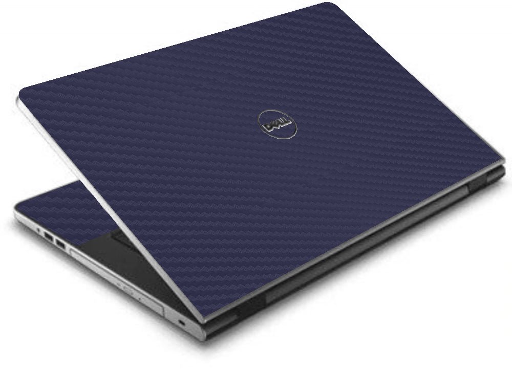Dell Inspiron 17 5000 Series  BLUE CARBON FIBER Laptop Skin