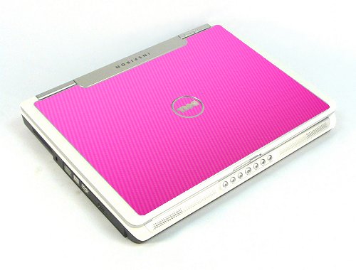 Dell Inspiron 6400/ E1505/ 1501  PINK CARBON FIBER Laptop Skin